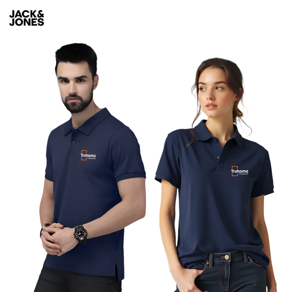 Jack and Jones - Plain Polo T-shirt - Unisex