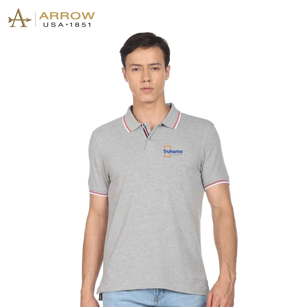 Arrow - Polo Tipping T-shirt - Unisex