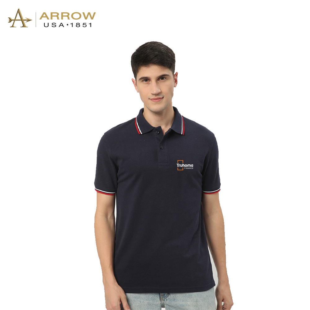 Arrow - Polo Tipping T-shirt - Unisex